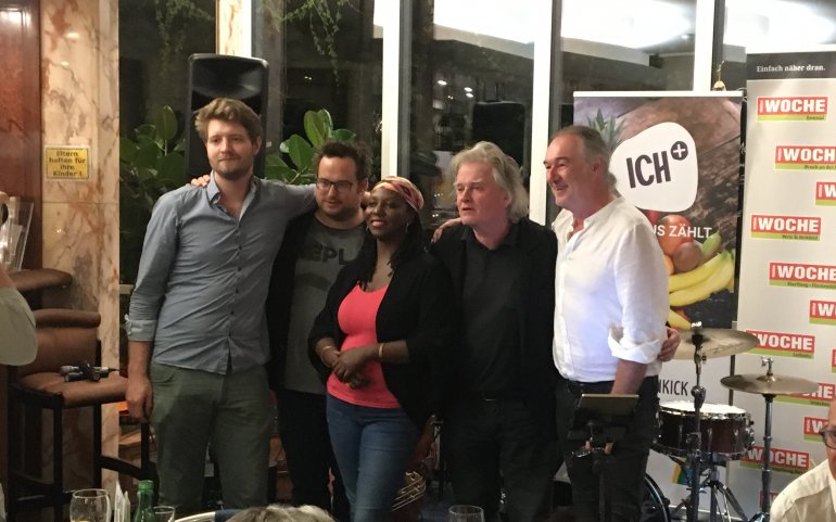 Am 13. September 2019 beehrte das Gerd Schuller Trio mit Rachelle Jeanty unser Café Mitt´n drin!