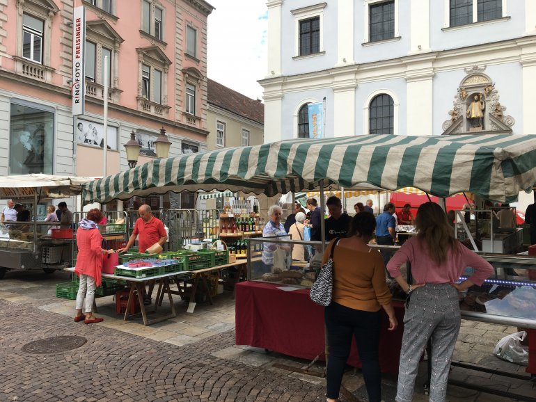 Am 06.08.2019 waren wir wieder an unserem Stand am Bauernmarkt!