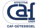 CAF Gütesiegel